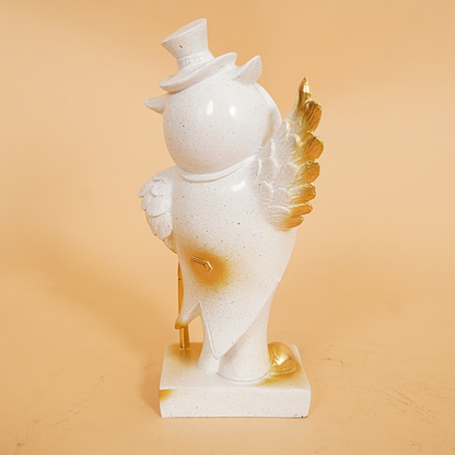 Gentleman Owl Figurine