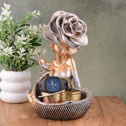 Blooming Grace Decor Basket