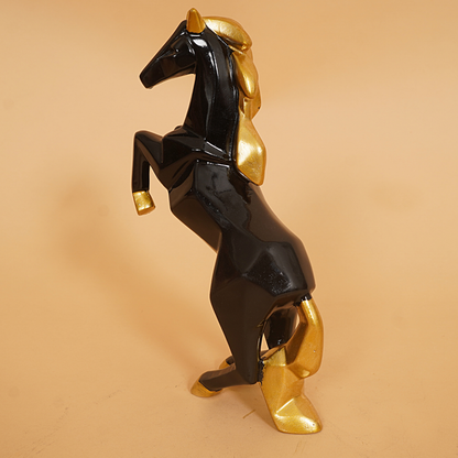 Golden Stallion Figurine
